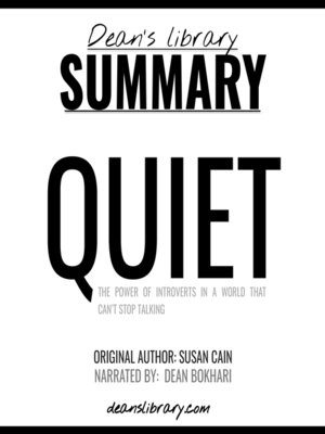 cover image of Summary: Quiet by Susan Cain